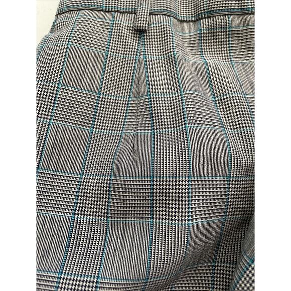 Pendleton 100% Virgin Wool Checkered Trousers High Waist Lined Vintage Sz 10 - Picture 10 of 10
